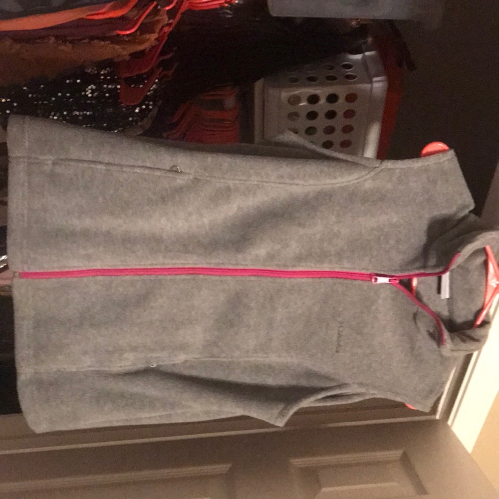Fleece grey Columbia vest
